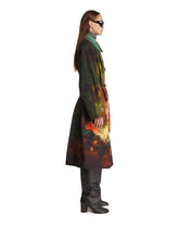 Multicolor Cotton Coat | PDP | Antonia