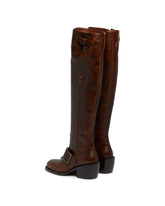 Brown Over-The-Knee Boots | PDP | Antonia