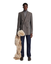 Blazer Doppiopetto In Lana Grigio | PDP | Antonia
