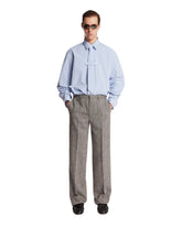 Pantaloni In Lana Grigi | PDP | Antonia