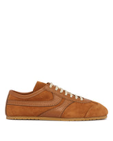 Sneakers In Suede Marroni | PDP | Antonia