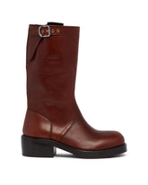 Brown Leather Sandals | PDP | Antonia
