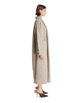 Gray Camilla Long Knit Cardigan | PDP | Antonia