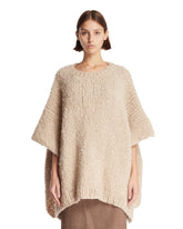 Beige Joanna Cashmere Cape | PDP | Antonia