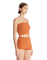 Orange Cashmere Top | PDP | Antonia