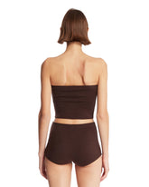 Brown Cashmere Top | PDP | Antonia