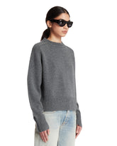 Gray Cashmere Sweater | PDP | Antonia