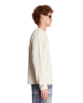 Maglione Girocollo In Cashmere Bianco | PDP | Antonia
