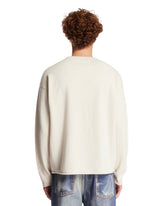Maglione Girocollo In Cashmere Bianco | PDP | Antonia