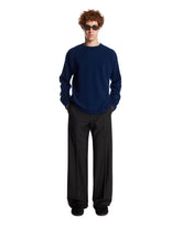 Maglione Girocollo In Cashmere Blu | PDP | Antonia