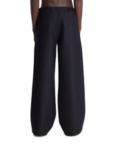 Blue Wool and Cashmere Trousers | PDP | Antonia