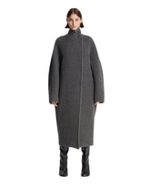 Gray Jean Cocoon Coat | PDP | Antonia