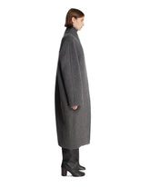 Gray Jean Cocoon Coat | PDP | Antonia