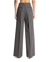 Gray Aris Wool Trousers | PDP | Antonia