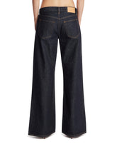 Frame x Alexandra Leclerc The Leo Jeans Blu Casino | PDP | Antonia