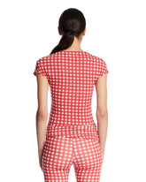 Frame x Alexandra Leclerc The Casino Top Rosso | PDP | Antonia
