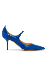 Decollete Mary Jane In Pelle Blu | PDP | Antonia
