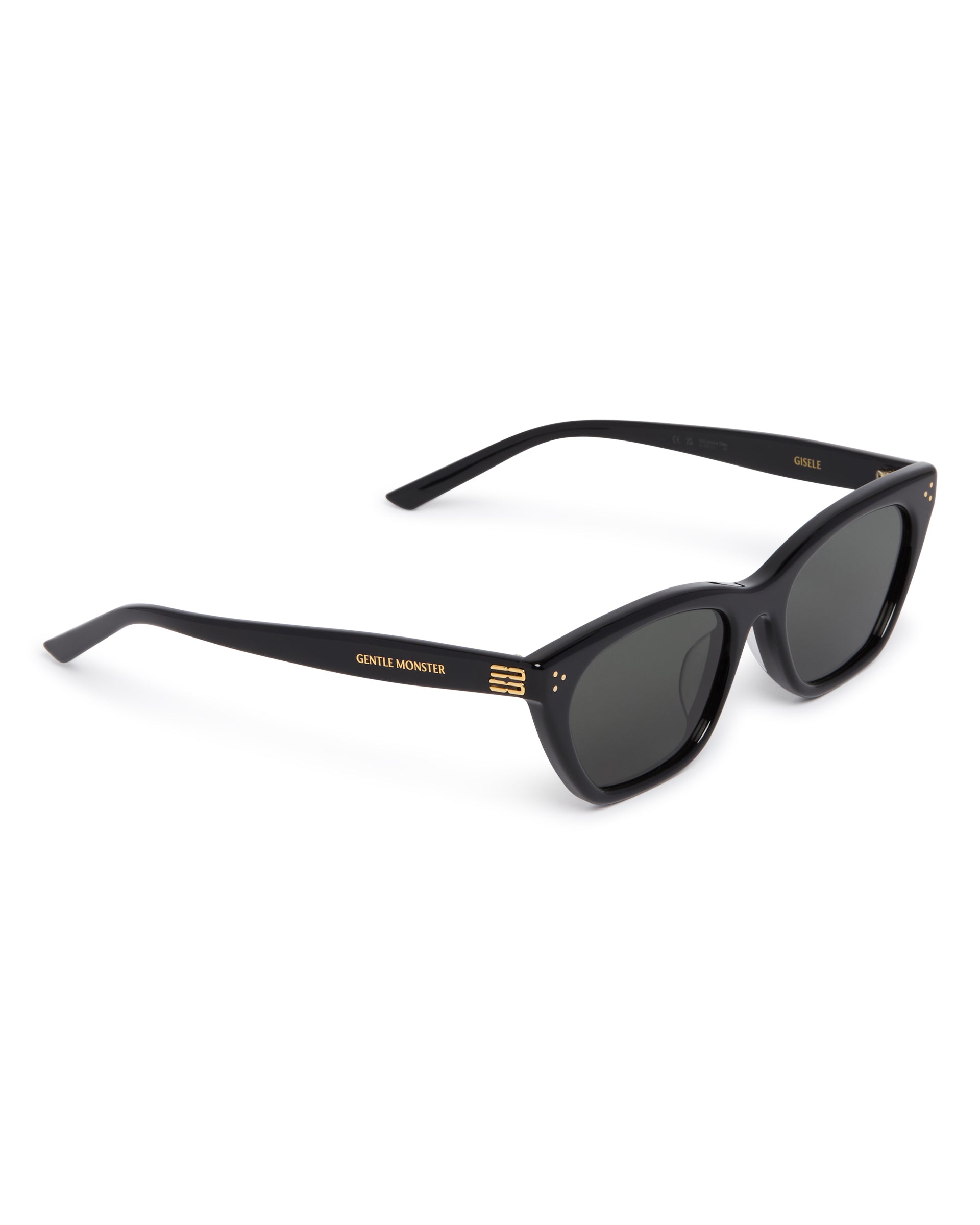 Black Gisele 01 Sunglasses | GENTLE MONSTER - Antonia