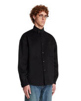 Overshirt In Cashmere Nera | PDP | Antonia