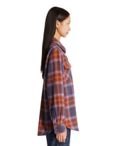 Vulcan Brown Tartan Cashmere Shirt | PDP | Antonia
