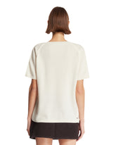 White Cashmere T-Shirt | PDP | Antonia