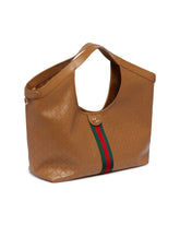 Brown Large Giglio Shopping Bag | PDP | Antonia