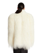 White Shearling Jacket | PDP | Antonia