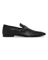 Black Leather Como Loafers | PDP | Antonia