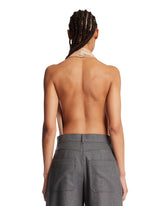 Body Con Scollo All'americana Beige | PDP | Antonia