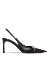 Black Slingback Pumps | PDP | Antonia