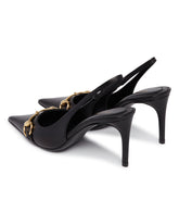 Black Slingback Pumps | PDP | Antonia