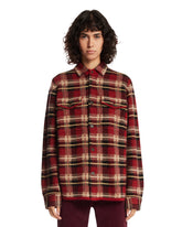Red Plaid Workwear Shirt | PDP | Antonia
