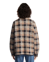 Beige Plaid Workwear Shirt | PDP | Antonia