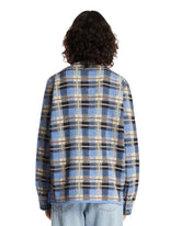 Light Blue Plaid Workwear Shirt | PDP | Antonia