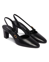 Black Ask Around Pumps | PDP | Antonia