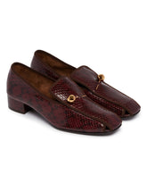 Burgundy Leather Showtime Pumps | PDP | Antonia