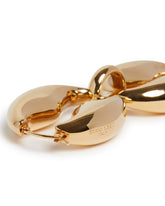 Gold Coffee Bean Chain Earrings | PDP | Antonia
