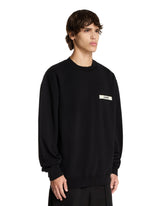 Black Gros Grain Sweatshirt | PDP | Antonia