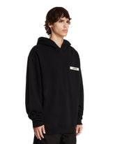 Felpa Le Hoodie Gros Grain Nera | PDP | Antonia