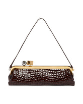 Brown Leather Salon Clutch | PDP | Antonia