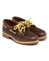 Jacquemus x Timberland Brown Boat Shoes | PDP | Antonia
