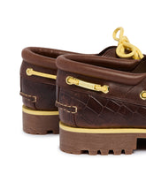 Jacquemus x Timberland Brown Boat Shoes | PDP | Antonia