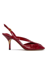 Slingback Poisson In Pelle Rosse | PDP | Antonia