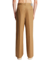 Beige Cotton Trousers | PDP | Antonia