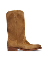 Brown Suede Boots | PDP | Antonia