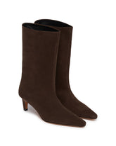 Stivaletti In Pelle Marroni | PDP | Antonia