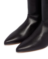 Black Romy Leather Boots | PDP | Antonia