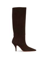 Brown Suede Theresa Boots | PDP | Antonia