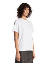 T-Shirt In Cotone Bianca | PDP | Antonia
