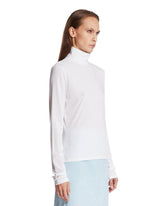Top A Collo Alto Bianco | PDP | Antonia